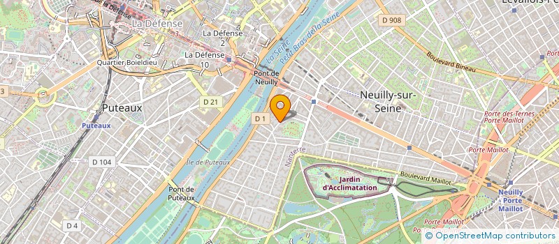 localisation de l'entreprise SYND COPR DU 38 BD DE LONGCHAMP 92 NEUIL à NEUILLY-SUR-SEINE