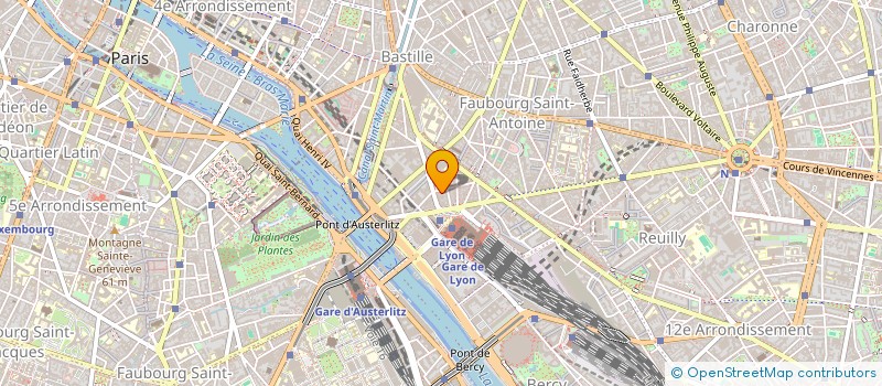 localisation de l'entreprise SYND COPR DU 39 AV GAL MICHEL   BIZOT 75  PARIS