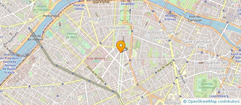 localisation de l'entreprise SYND.COPR. DU 4 AV DE BRETEUIL  75007 PA  PARIS