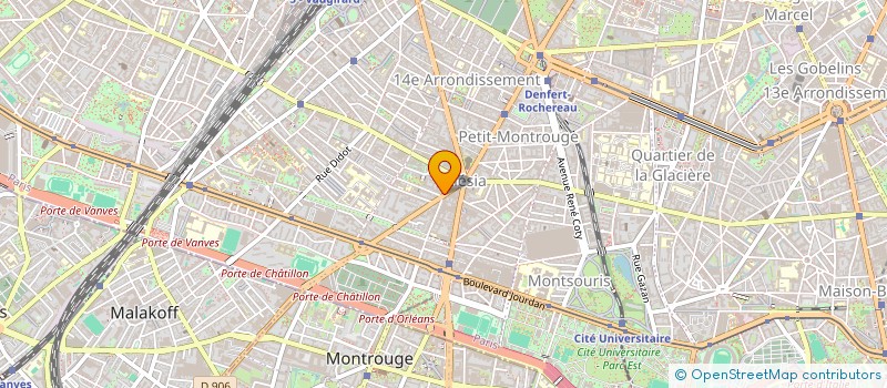 localisation de l'entreprise SYND.COPR. DU 4 PASS. MONTBRUN  75014 PA  PARIS