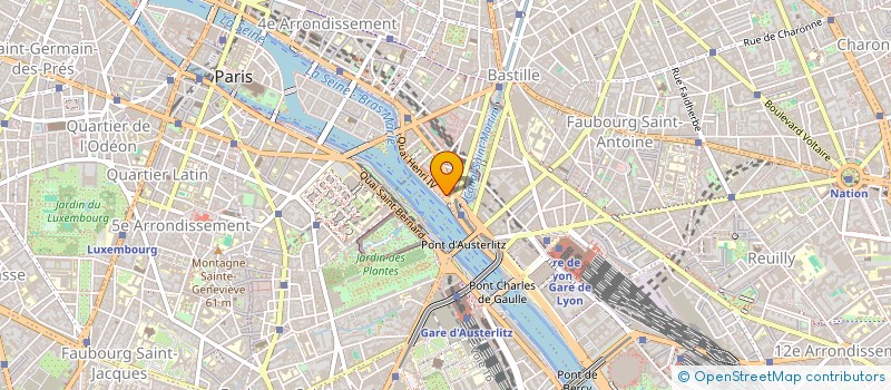 localisation de l'entreprise SYND.COPR. DU 4 QUAI HENRI IV   PARIS 4  PARIS