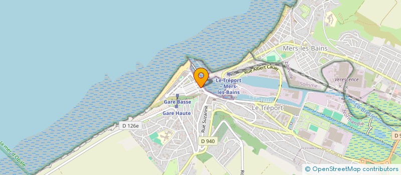 localisation de l'entreprise SYND COPR DU 4 R ST ELOI  LE TREPORT