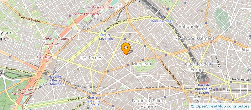 localisation de l'entreprise SYND.COPR. DU 4 RUE BARYE 75017 PARIS RE  PARIS