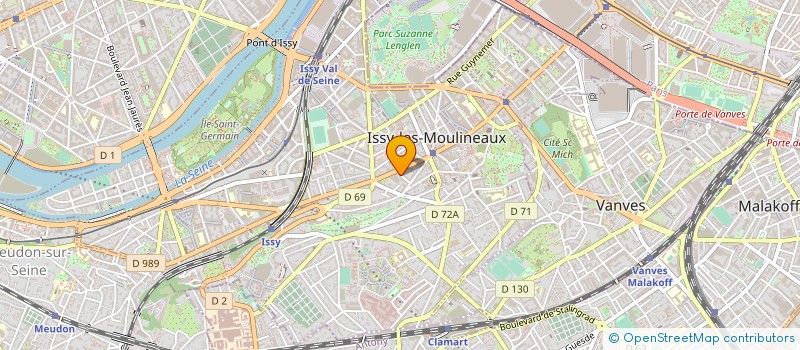 localisation de l'entreprise SYND COPR DU 4 RUE BRANLY 92 ISSY LES à ISSY-LES-MOULINEAUX
