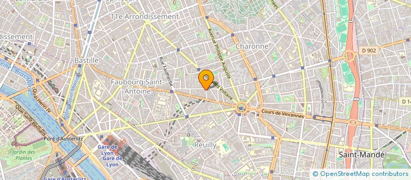 localisation de l'entreprise SYND.COPR. DU 4 RUE CAIL 75010 PARIS REP  PARIS