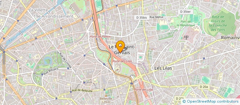 localisation de l'entreprise SYND COPR DU 4 RUE CAPITAINE SOYER 93L  LE PRE-SAINT-GERVAIS