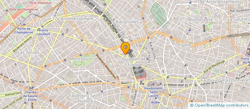 localisation de l'entreprise SYND COPR DU 4 RUE DE COPENHAGUE 75008 P  PARIS