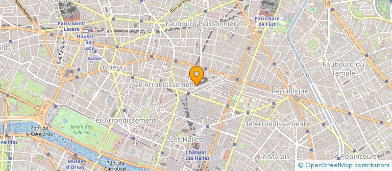 localisation de l'entreprise SYND.COPR. DU 4 RUE DE MULHOUSE 75002 PA  PARIS