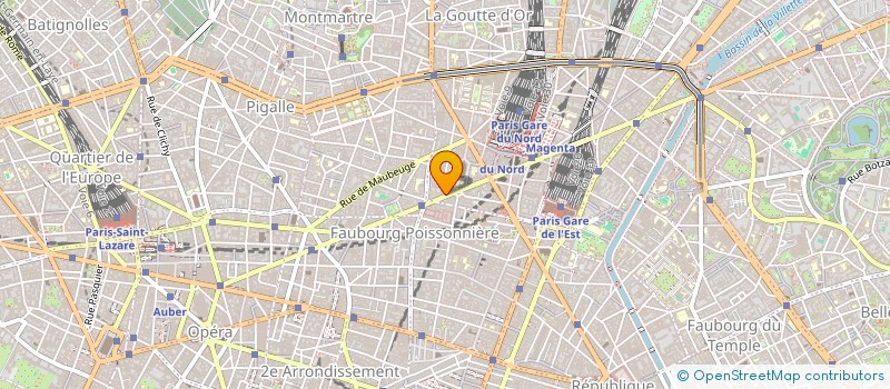 localisation de l'entreprise SYND.COPR. DU 4 RUE DE PANANA   75018 PA  PARIS