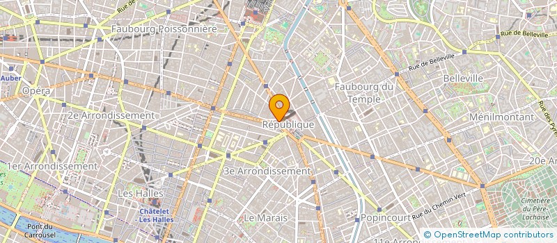 localisation de l'entreprise SYND.COPR. DU 4 RUE DES GONCOURT 75011 P  PARIS