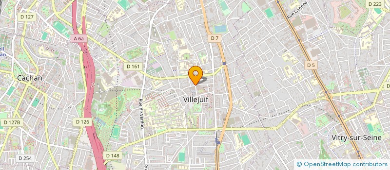 localisation de l'entreprise SYND COPR DU 4 RUE EUGENE VARLIN à VILLEJUIF