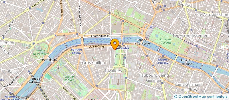 localisation de l'entreprise SYND.COPR. DU 4 RUE FABERT 75007 PARIS R  PARIS