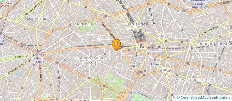 localisation de l'entreprise SYND.COPR. DU 4 RUE LEBOUTEUX PARIS 17 R  PARIS