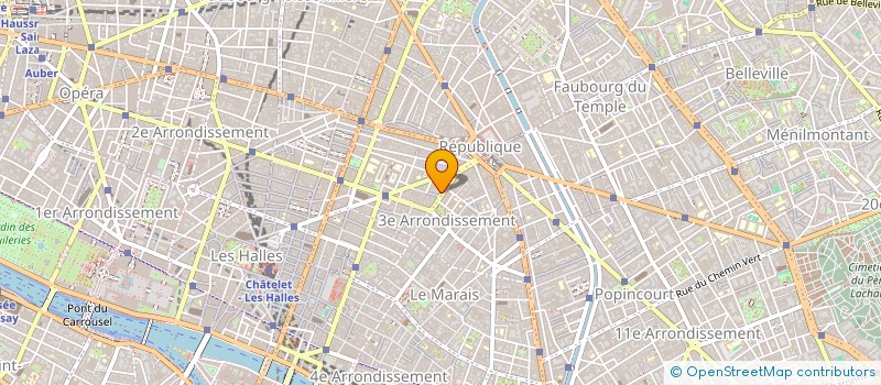 localisation de l'entreprise SYND COPR DU 4 RUE LEON 75018  PARIS