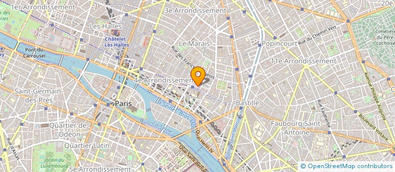 localisation de l'entreprise SYND.COPR. DU 4 RUE MALHER 75004 PARIS R  PARIS