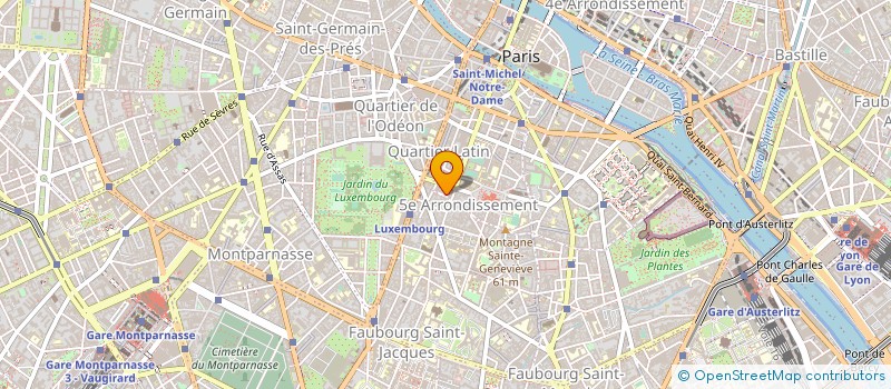 localisation de l'entreprise SYND.COPR. DU 4 RUE PAILLET PARIS 5 REP  PARIS