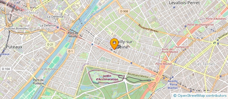 localisation de l'entreprise SYND COPR DU 4 RUE RIGAUD 92 NEUILLY SUR à NEUILLY-SUR-SEINE