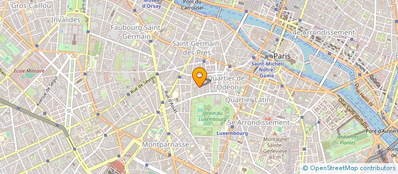 localisation de l'entreprise SYND.COPR. DU 4 SQ.LAGARDE PARIS 5 REP P  PARIS