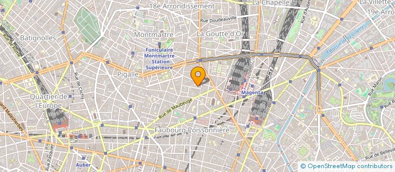 localisation de l'entreprise SYND.COPR. DU 4 SQUARE PETRELLE PARIS 9  PARIS