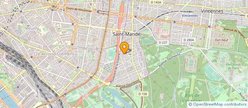 localisation de l'entreprise SYND.COPR. DU 4 VILLA MARCES à SAINT-MANDE