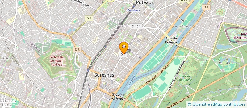 localisation de l'entreprise SYND.COPR. DU 40 AU 44 RUE ALEXANDR à SURESNES