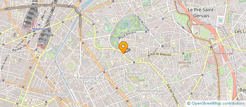 localisation de l'entreprise SYND COPR DU 40 AV SIMON BOLIVAR 75019 P  PARIS