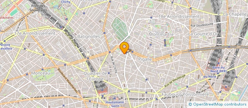 localisation de l'entreprise SYND COPR DU 40 RUE BARBET DE   JOUY 750  PARIS