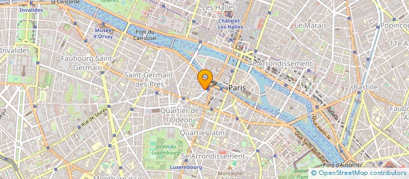 localisation de l'entreprise SYND COPR DU 40 RUE DE LA VERRERIE 75004  PARIS