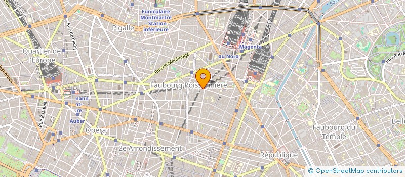 localisation de l'entreprise SYND.COPR. DU 40 RUE DE PARADIS 75010 PA  PARIS