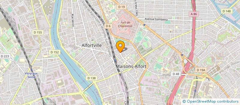 localisation de l'entreprise SYND.COPR. DU 41 AV DU GENERAL DE GAULL à MAISONS-ALFORT