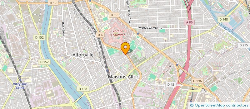 localisation de l'entreprise SYND.COPR. DU 41 RUE DELAPORTE 94 MAISO à MAISONS-ALFORT