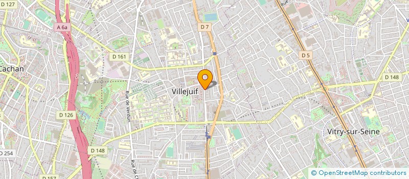 localisation de l'entreprise SYND COPR DU 41 RUE MONGE 75005 PARIS RE à VILLEJUIF