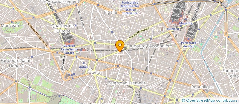 localisation de l'entreprise SYND.COPR. DU 42 RUE JACOB PARIS 6 REP P  PARIS