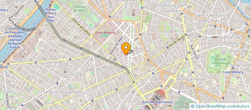 localisation de l'entreprise SYND.COPR. DU 44 RUE DE LILLE   75007 PA  PARIS
