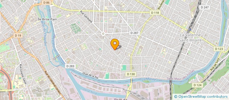 localisation de l'entreprise SYND.COPR. DU 44 RUE DU DR ROUX à SAINT-MAUR-DES-FOSSES