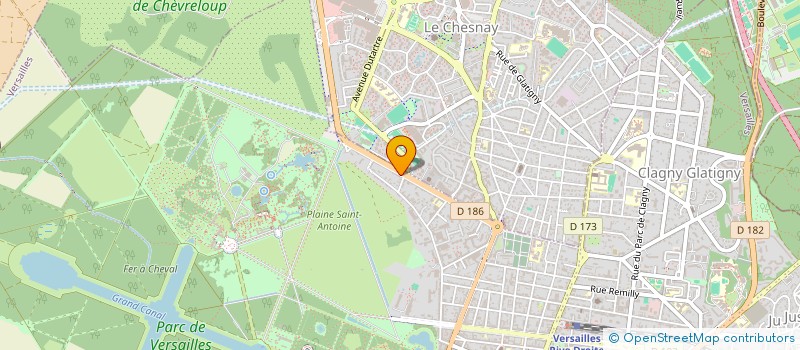 localisation de l'entreprise SYND.COPR. DU 45 ET 45 BIS BD ST ANTOINE à VERSAILLES