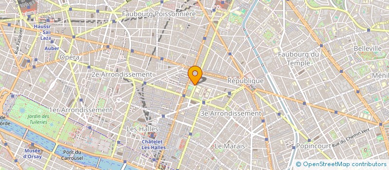 localisation de l'entreprise SYND.COPR. DU 45 RUE DU SERGENT BOBILLOT  PARIS