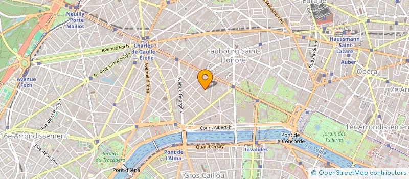 localisation de l'entreprise SYND.COPR. DU 46 AV BOSQUET     PARIS 7  PARIS