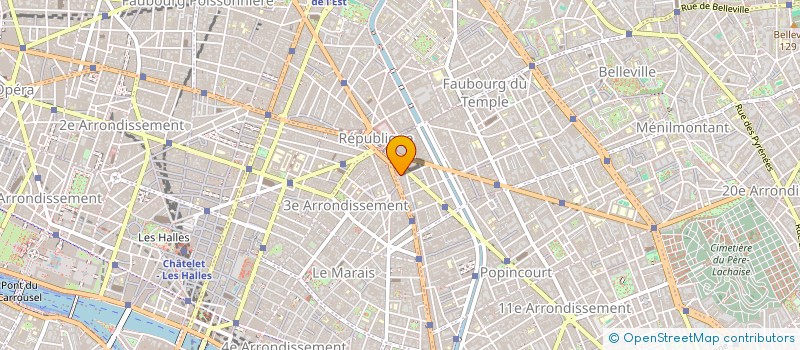 localisation de l'entreprise SYND COPR DU 46 BD DU TEMPLE    75011 PA  PARIS