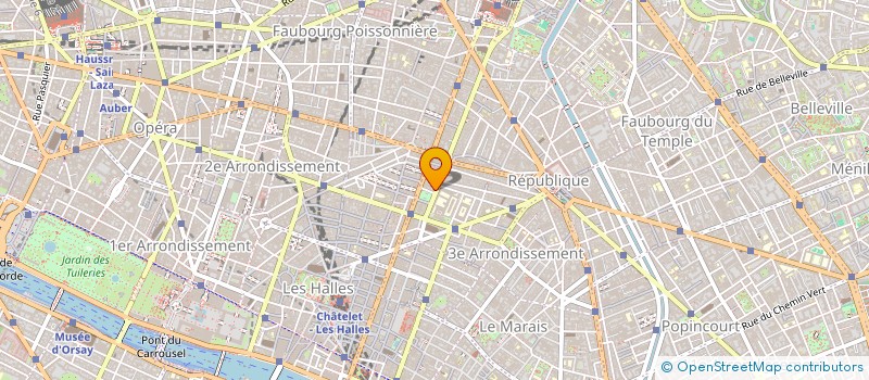 localisation de l'entreprise SYND.COPR. DU 46 BD HENRI IV    PARIS 4  PARIS