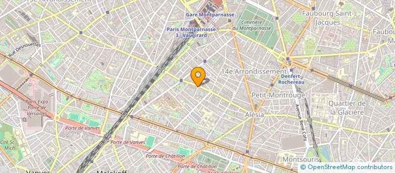 localisation de l'entreprise SYND COPR DU 46 RUE CASTAGNARY  75015 PA  PARIS