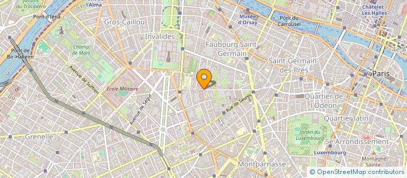 localisation de l'entreprise SYND.COPR. DU 46 RUE DE BABYLONE 75007 P  PARIS