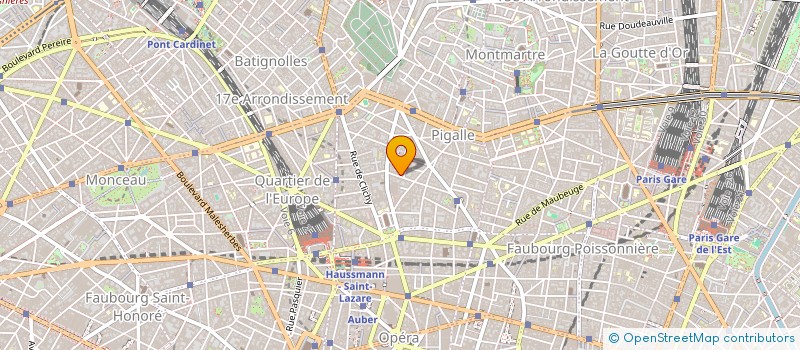 localisation de l'entreprise SYND.COPR. DU 46 RUE LA BRUYERE 75009 PA  PARIS