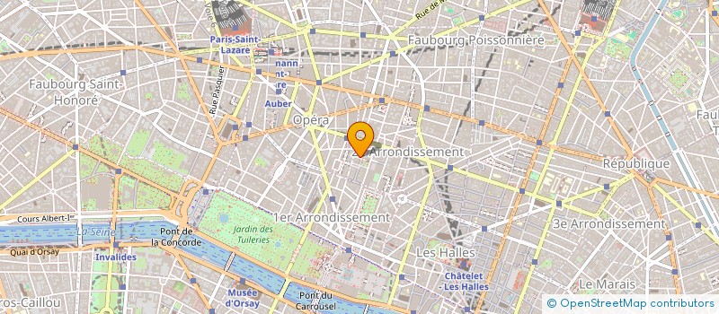 localisation de l'entreprise SYND.COPR. DU 46 RUE VIVIENNE   75002 PA  PARIS