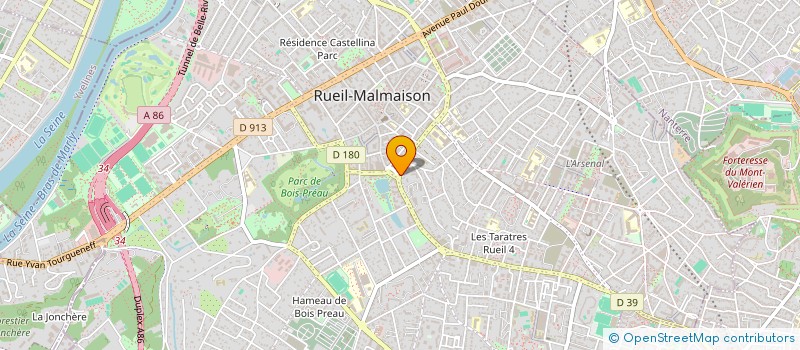 localisation de l'entreprise SYND.COPR. DU 47 BD SOLFERINO 92 RUEIL à RUEIL-MALMAISON