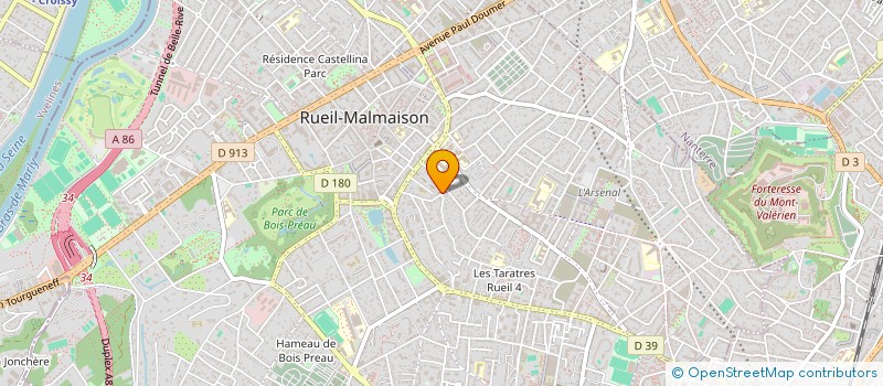 localisation de l'entreprise SYND.COPR. DU 47 RUE HABY SOMMER 92 RUEI à RUEIL-MALMAISON