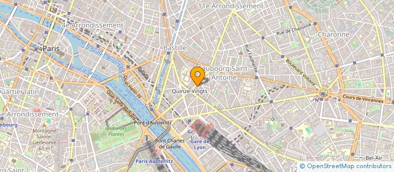 localisation de l'entreprise SYND COPR DU 48 AV CLAUDE VELLEFAUX 7501  PARIS