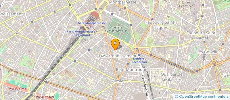 localisation de l'entreprise SYND COPR DU 48 RUE LIANCOURT   75014 PA  PARIS