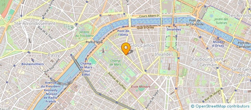 localisation de l'entreprise SYND COPR DU 49 AV DE LA        BOURDONN  PARIS