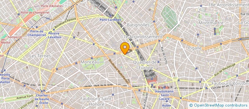 localisation de l'entreprise SYND COPR DU 49 BD PEREIRE 75017 PARIS R  PARIS